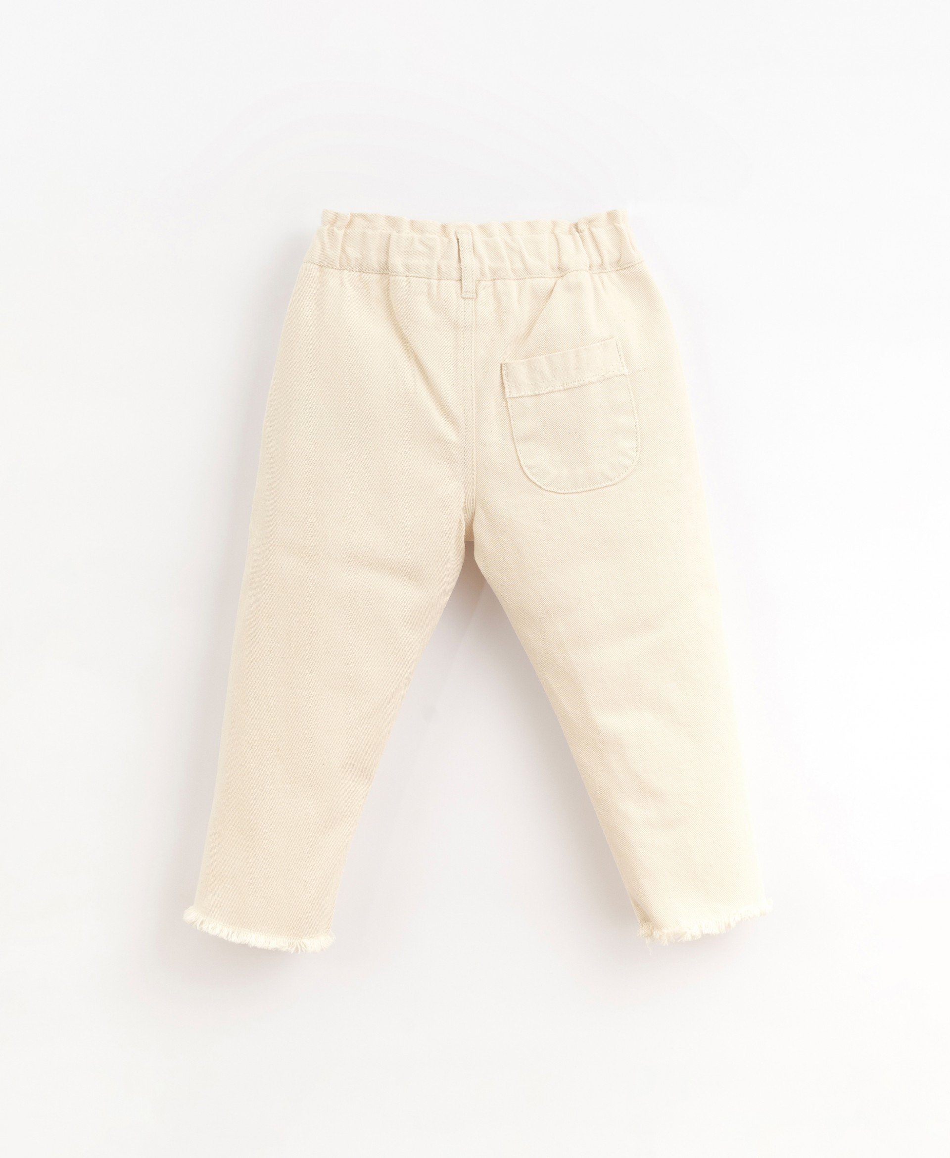Pantaloni di twill con effetto tinta naturale| Organic Care