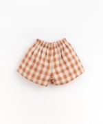 Shorts in mixture of cotton and recycled fibres | Organic Care