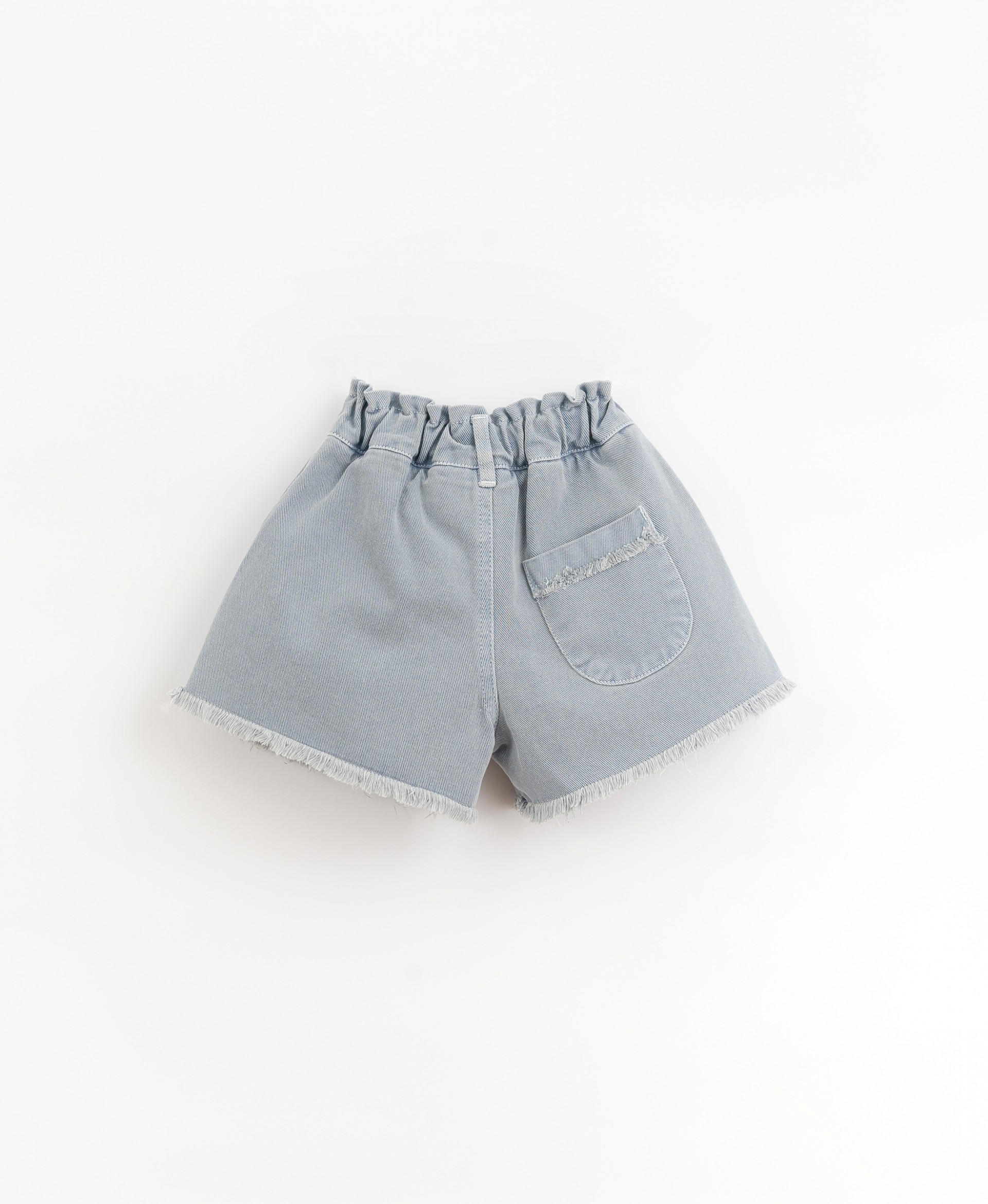 Shorts with frayed details | Organic Care