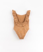 Swimsuit with frill | Organic Care