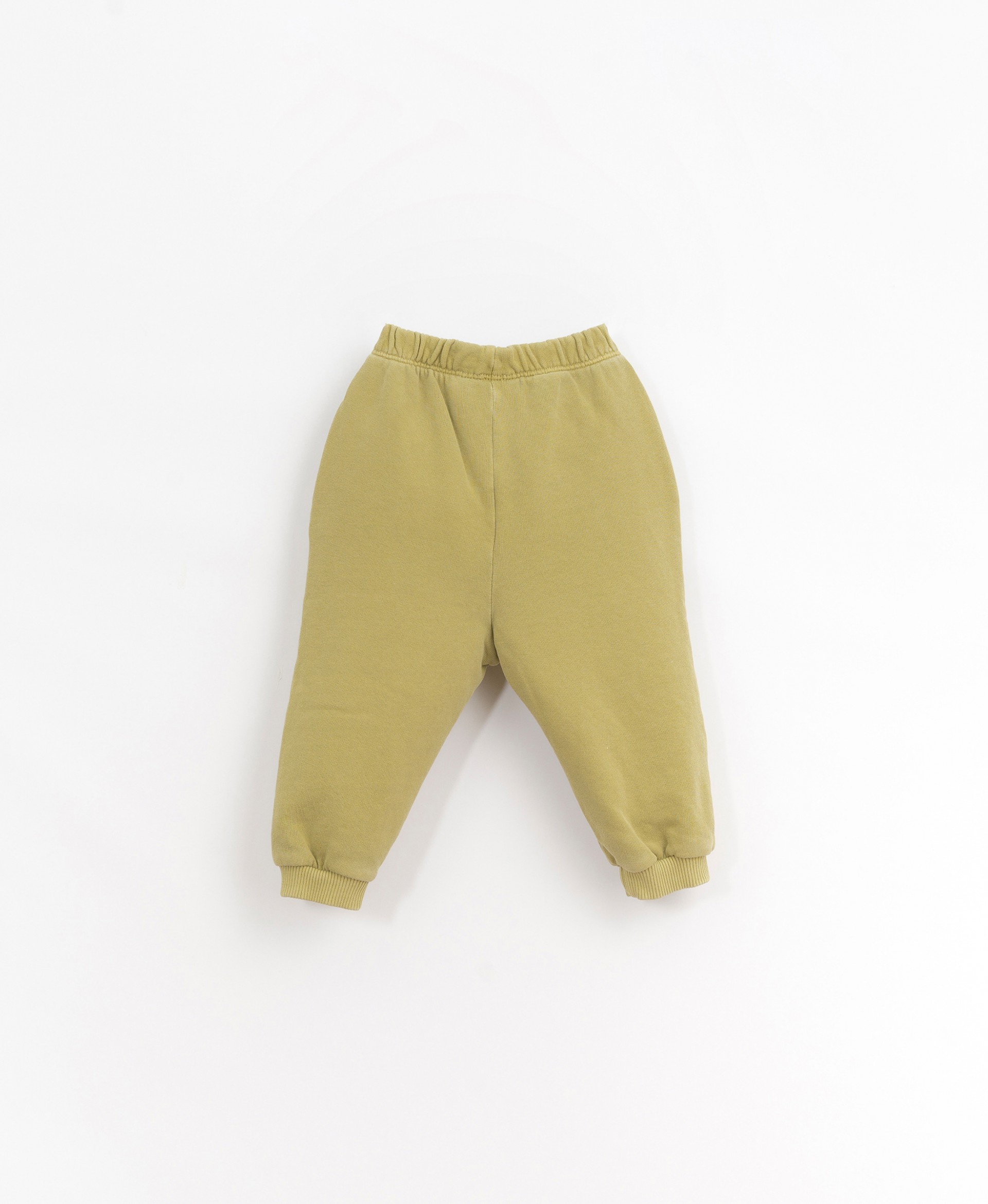 Jersey stitch trousers with decorative drawstring | Organic Care