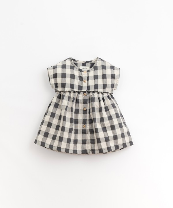 VICHY WOVEN DRESS
