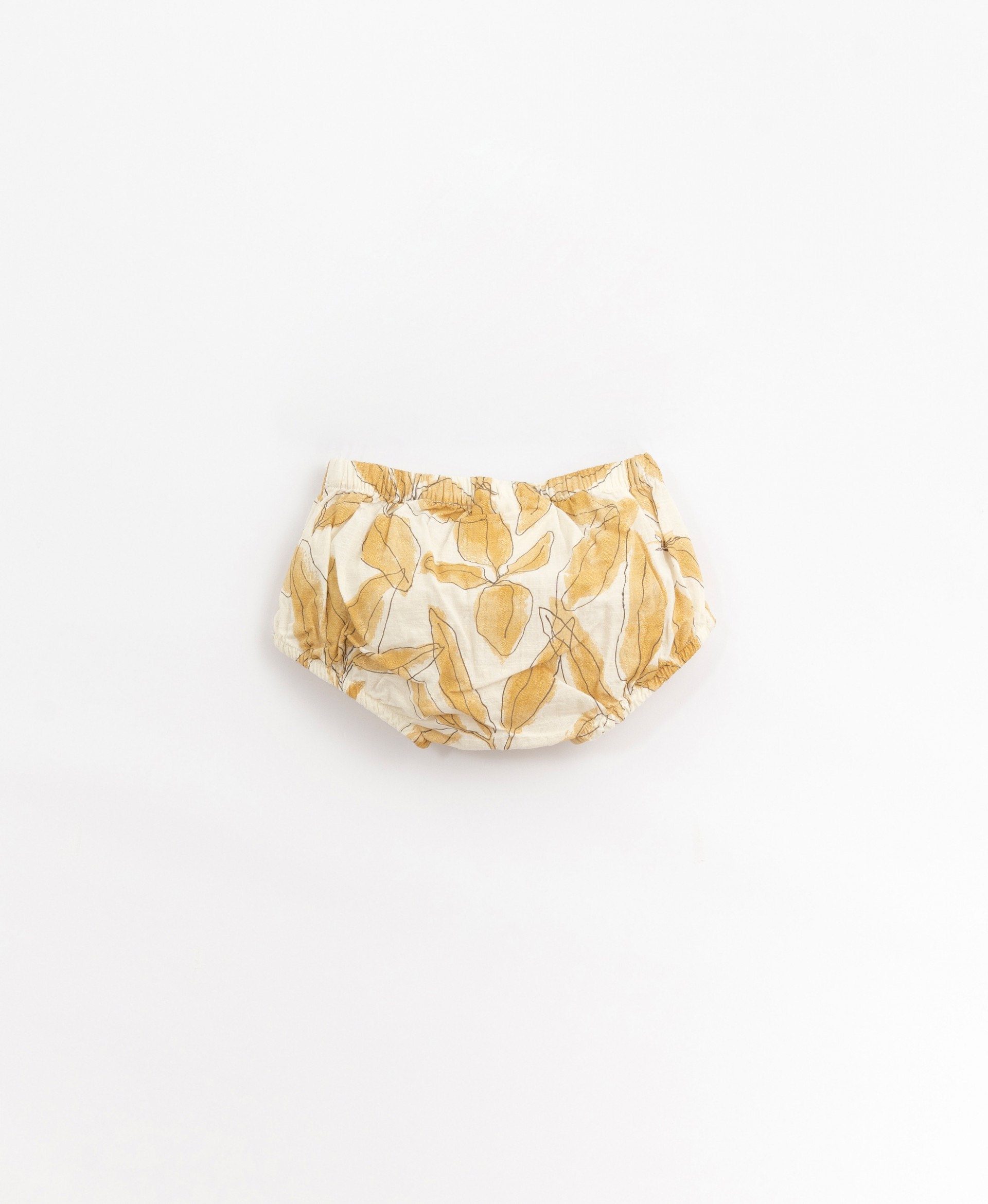 Culotte en tissu avec imprimé de feuilles de sauge | Organic Care