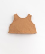 Top made of a mixture of natural fibres | Organic Care