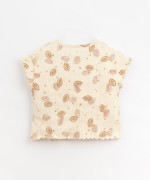 T-shirt with cacao print | Organic Care