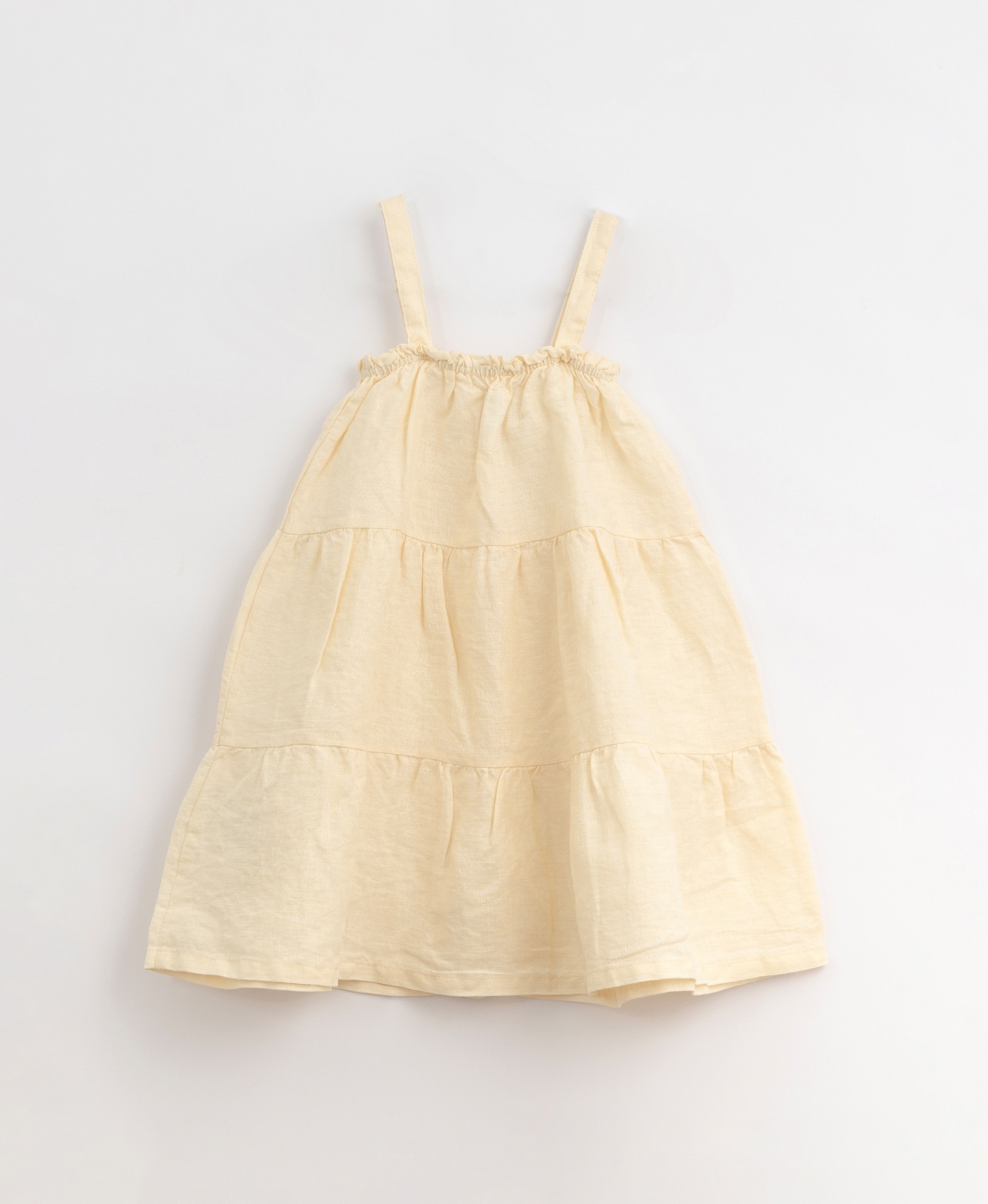 Linen dress with front opening | Organic Care