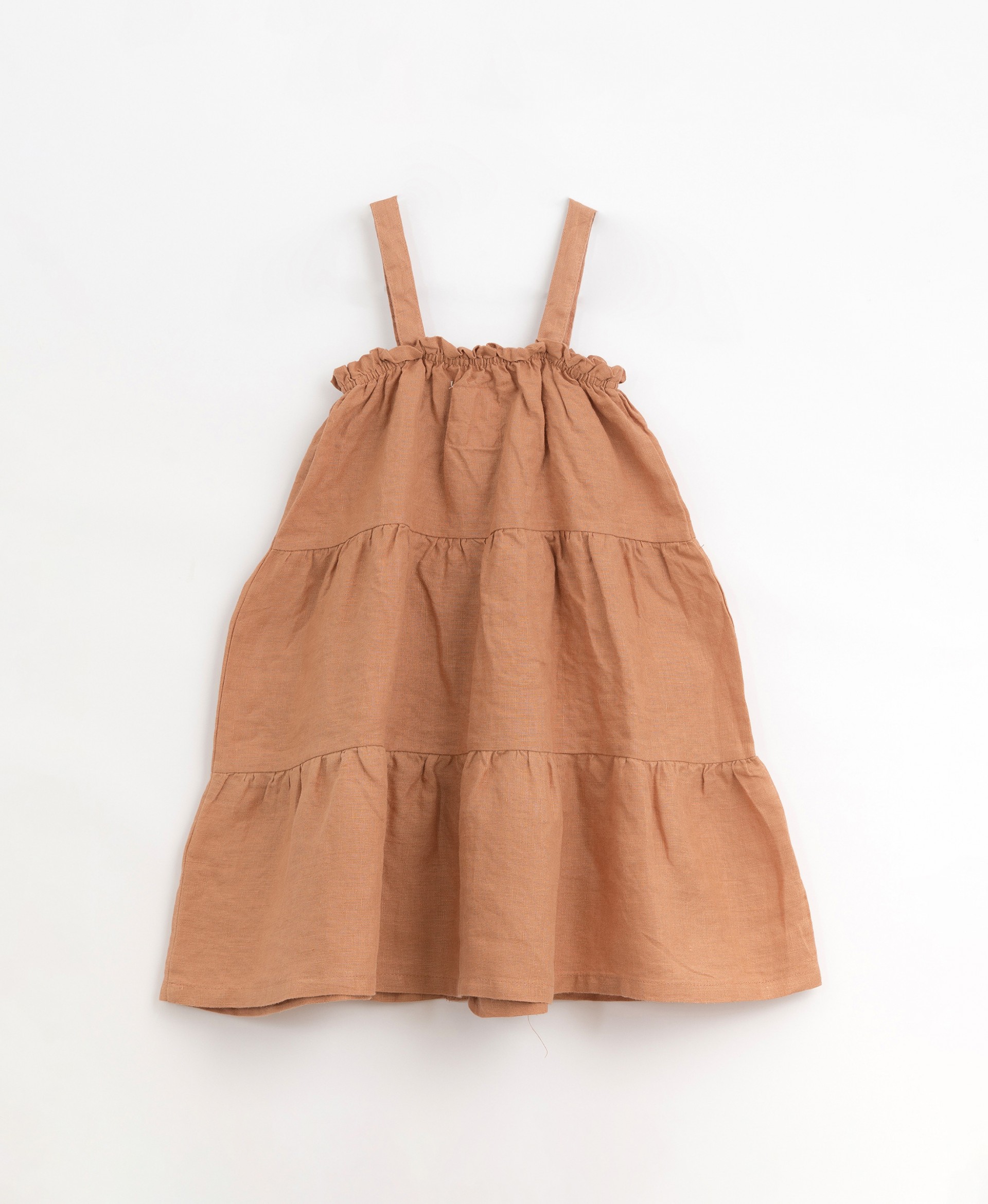 Linen dress with front opening | Organic Care