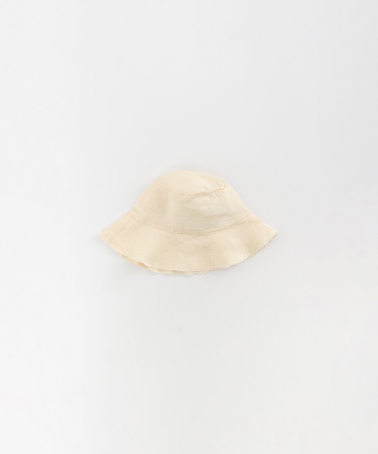 Sombrero de lino con forro de algodón orgánico