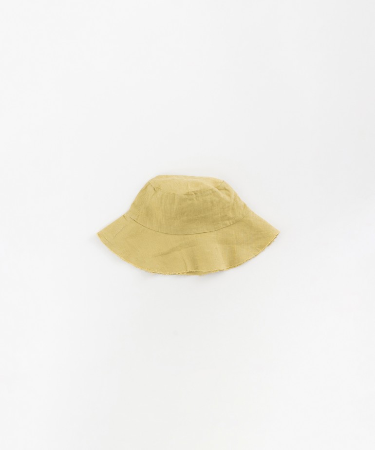 Sombrero de lino con forro de algodón orgánico