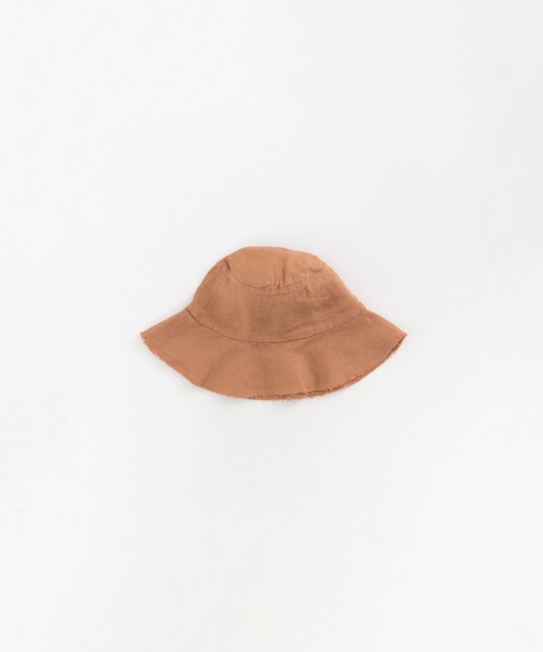 Cappello di lino con fodera in cotone organico