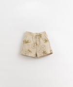 Shorts in mixture of organic cotton and linen | Organic Care