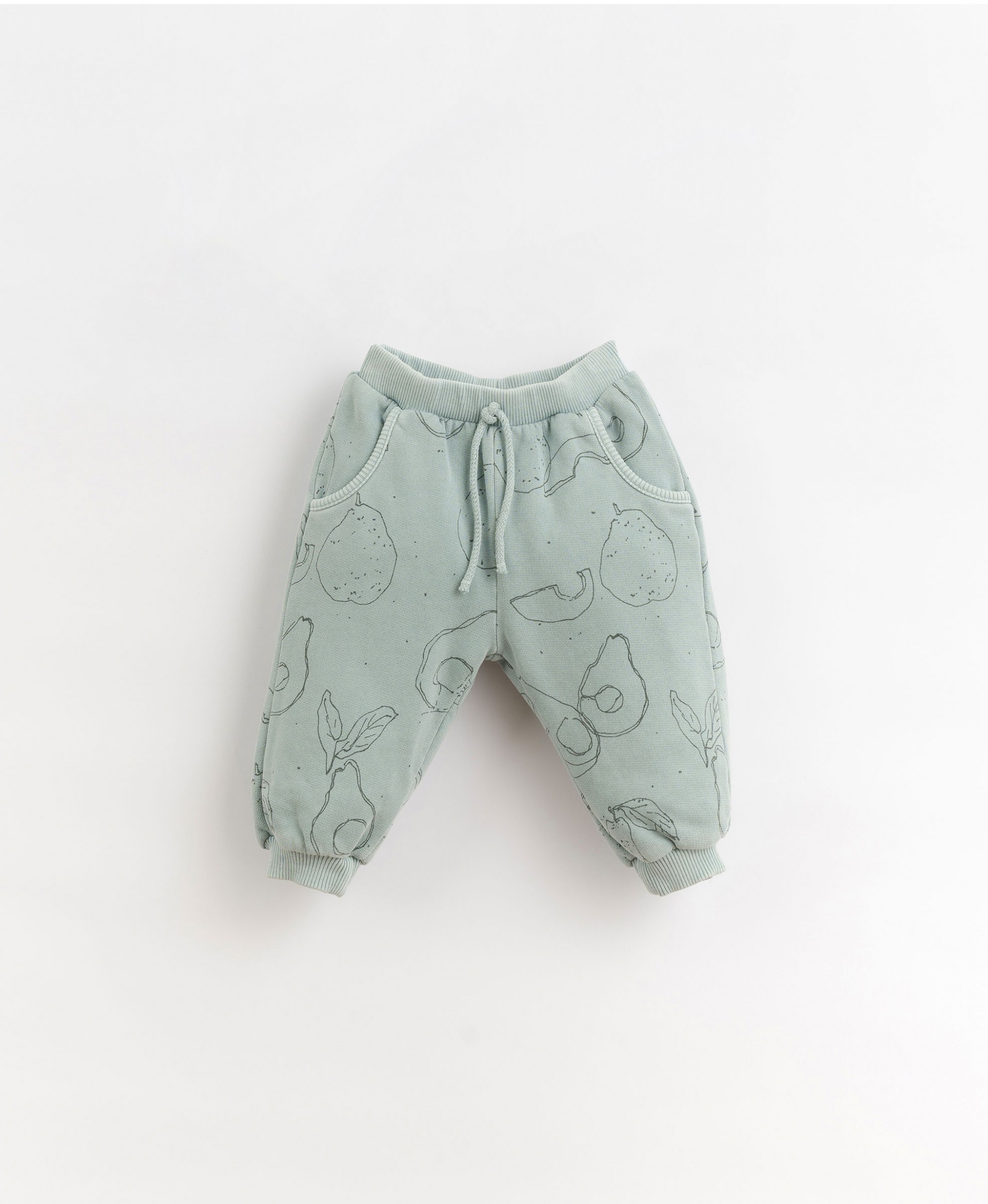 Jersey stitch trousers made of a mixture of cotton and organic cotton | Organic Care