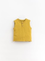 FLAMÉ JERSEY SLEEVELESS T-SHIRT FLAMÉ JERSEY SLEEVELESS T-SHIRT