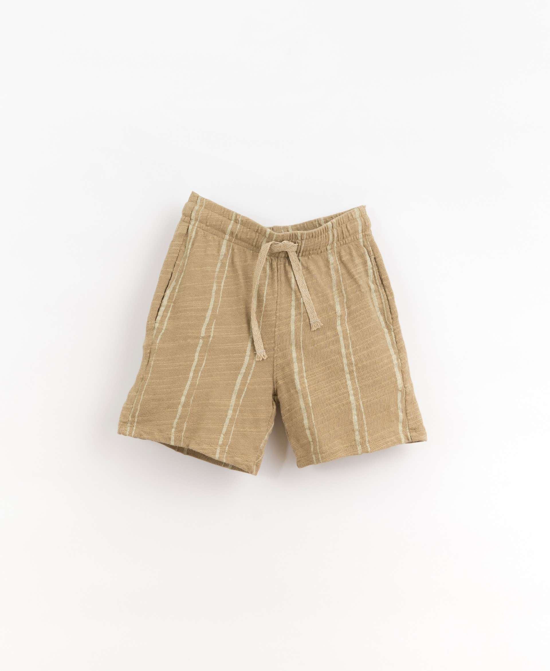 Pantaloncini di maglina con tasche e cordoncino decorativo| Organic Care