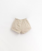 Pantaloncini in misto cotone organico e lino | Organic Care