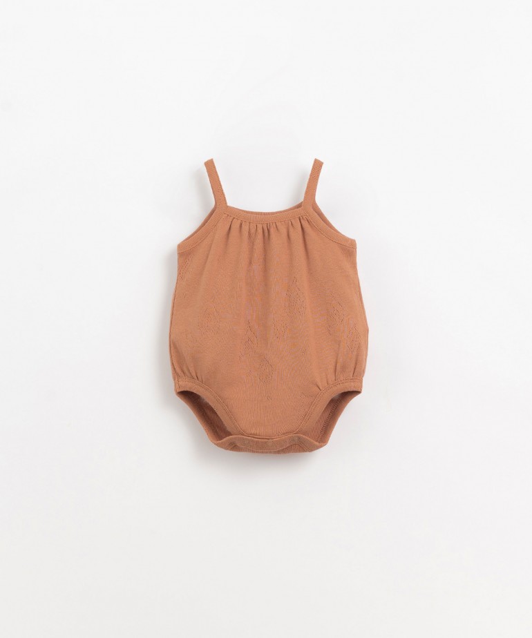 Organic cotton body with Ajour pattern