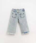 Pantaloni di jeans con orlo disfatto| Organic Care