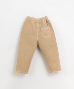 Naturally dyed serge trousers | Organic Care