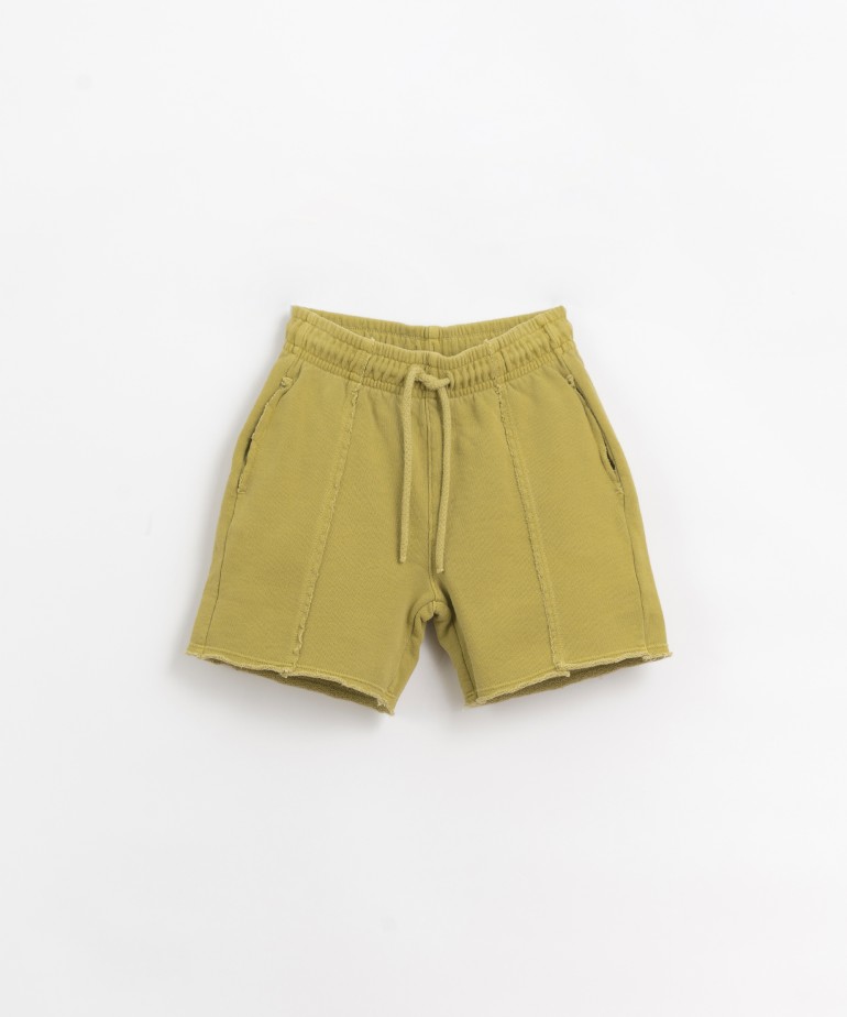 Jersey stitch shorts with pockets