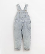 Denim dungarees with pockets | Organic Care