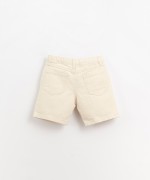 Naturally dyed serge shorts | Organic Care