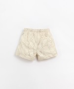 Swimming shorts with sage leaves print | Organic Care