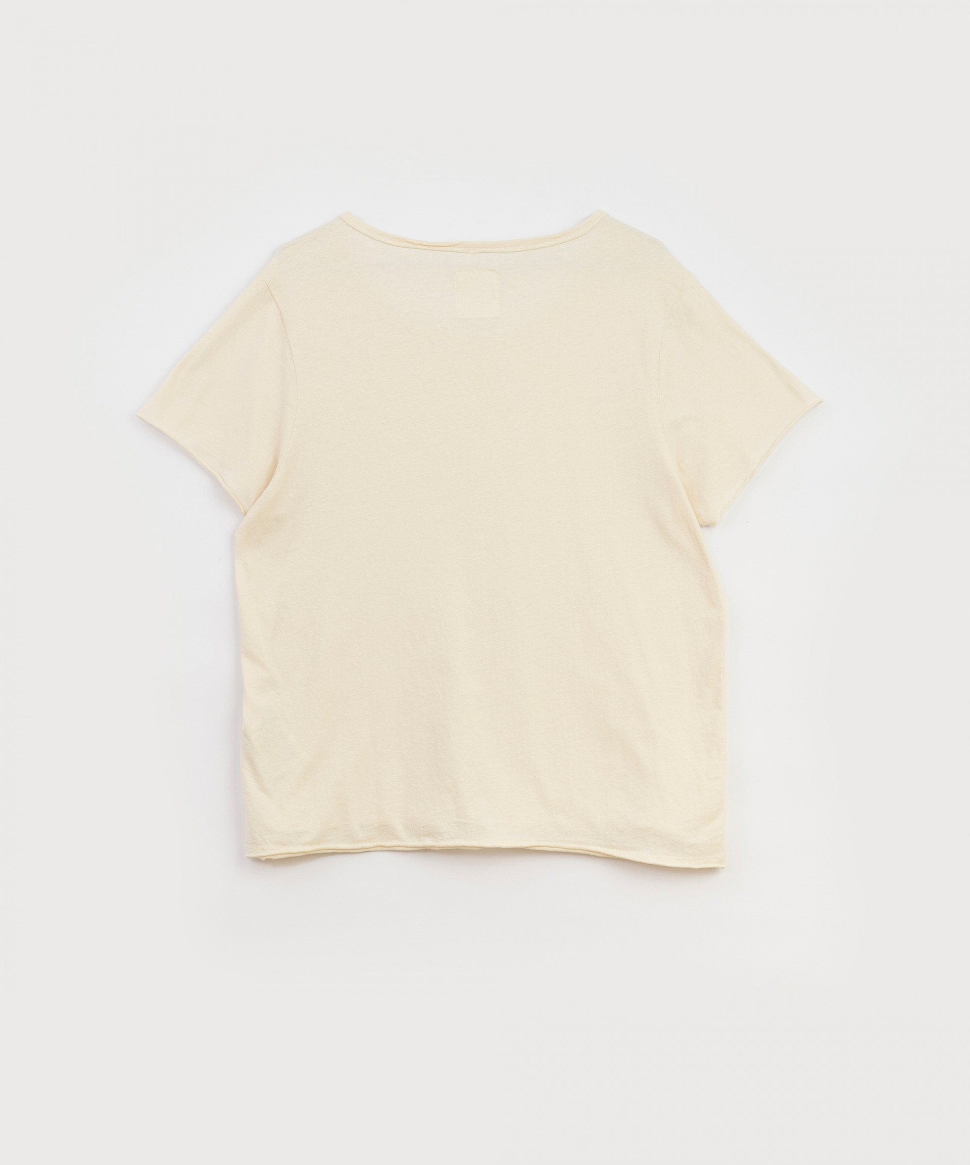 T-shirt with wide neck | Organic Care