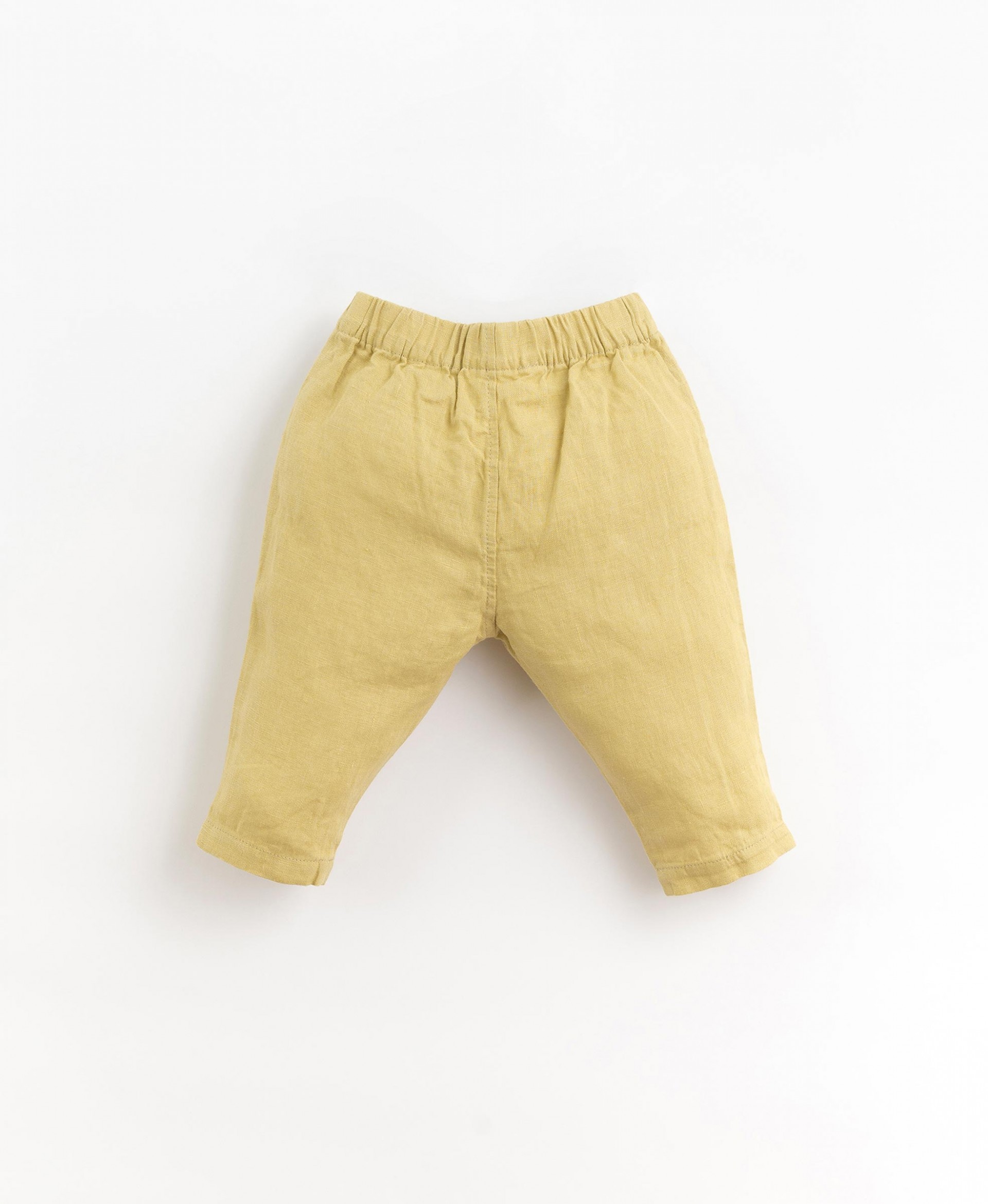 Pantalon en lin avec taille élastiquée | Organic Care