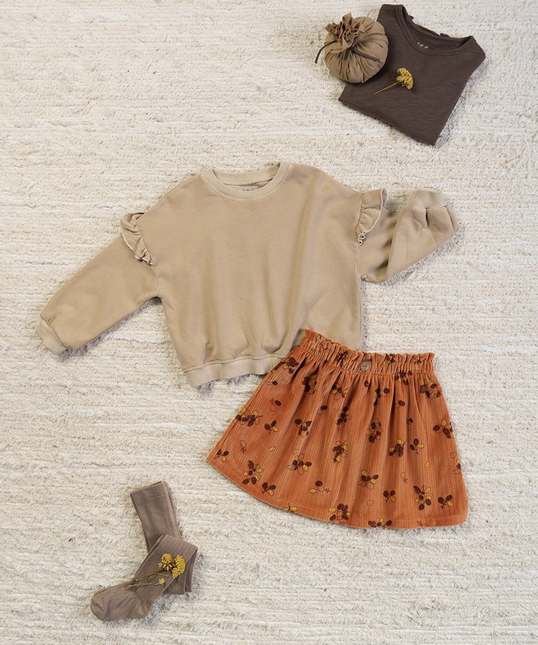 Sweater made of natural fibres