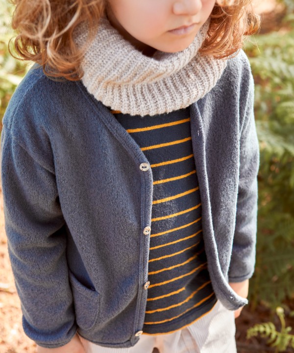 JERSEY CARDIGAN