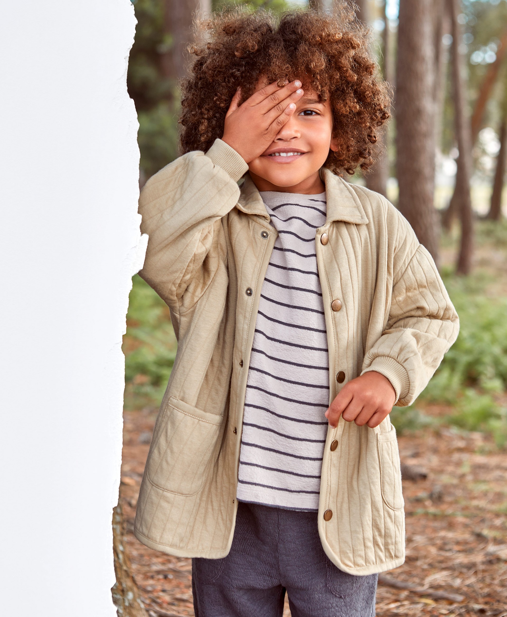 Padded jacket with collar | Mother Lcia