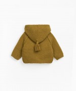 Casaco tricot com botões de coco | Mother Lúcia