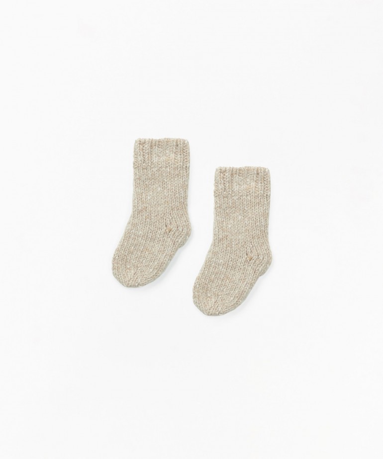 Socks in recycled fibres