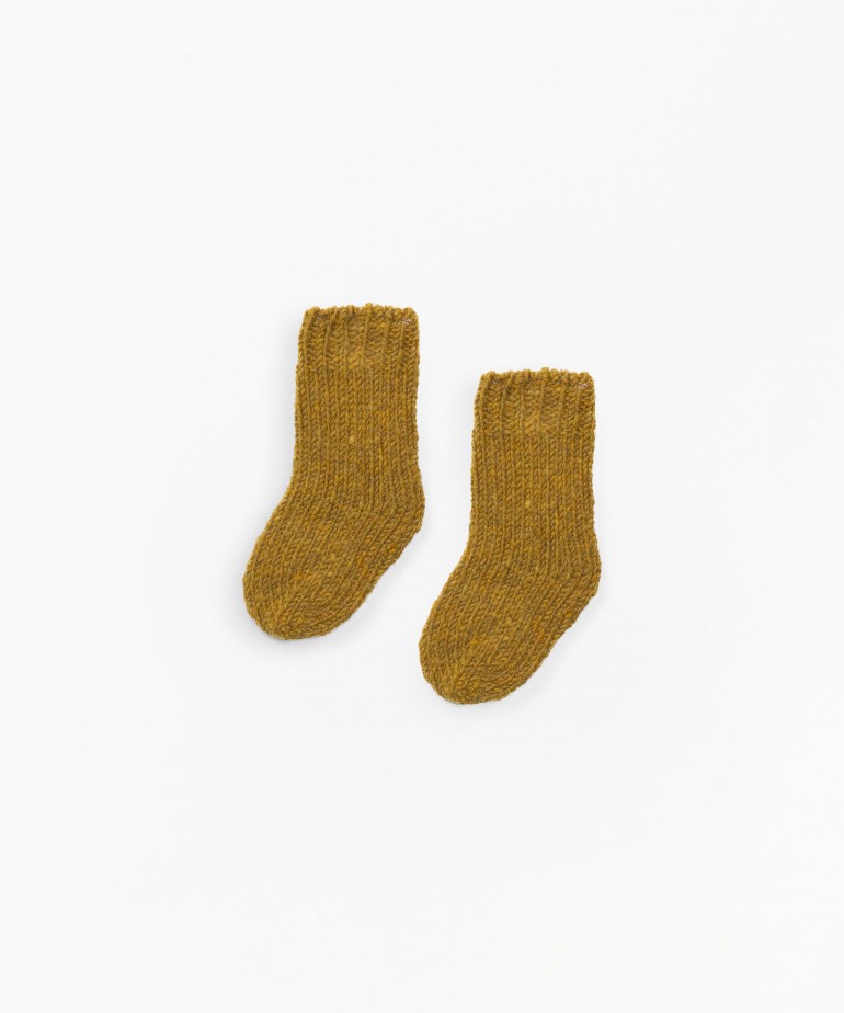 Socks in recycled fibres