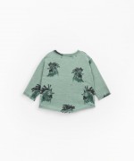Organic cotton T-shirt in with print | Mother Lúcia