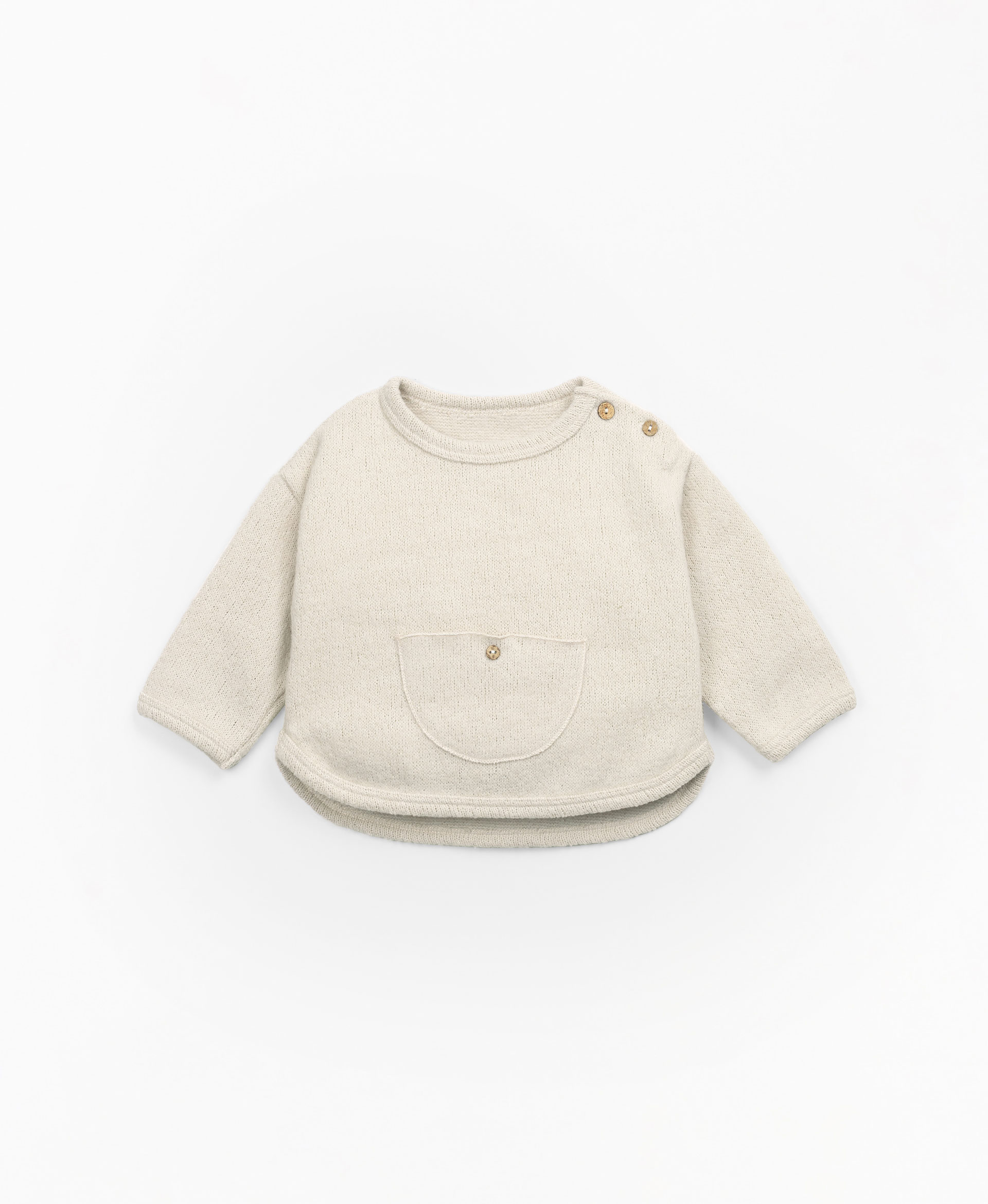 Sweater with shoulder opening | Mother Lúcia