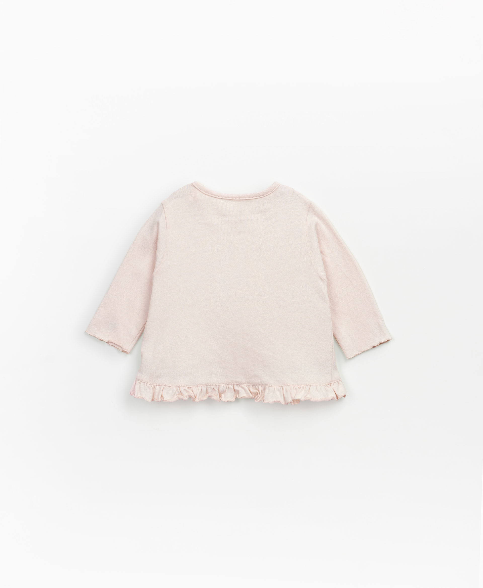 T-shirt with frill at the waist | Mother Lúcia