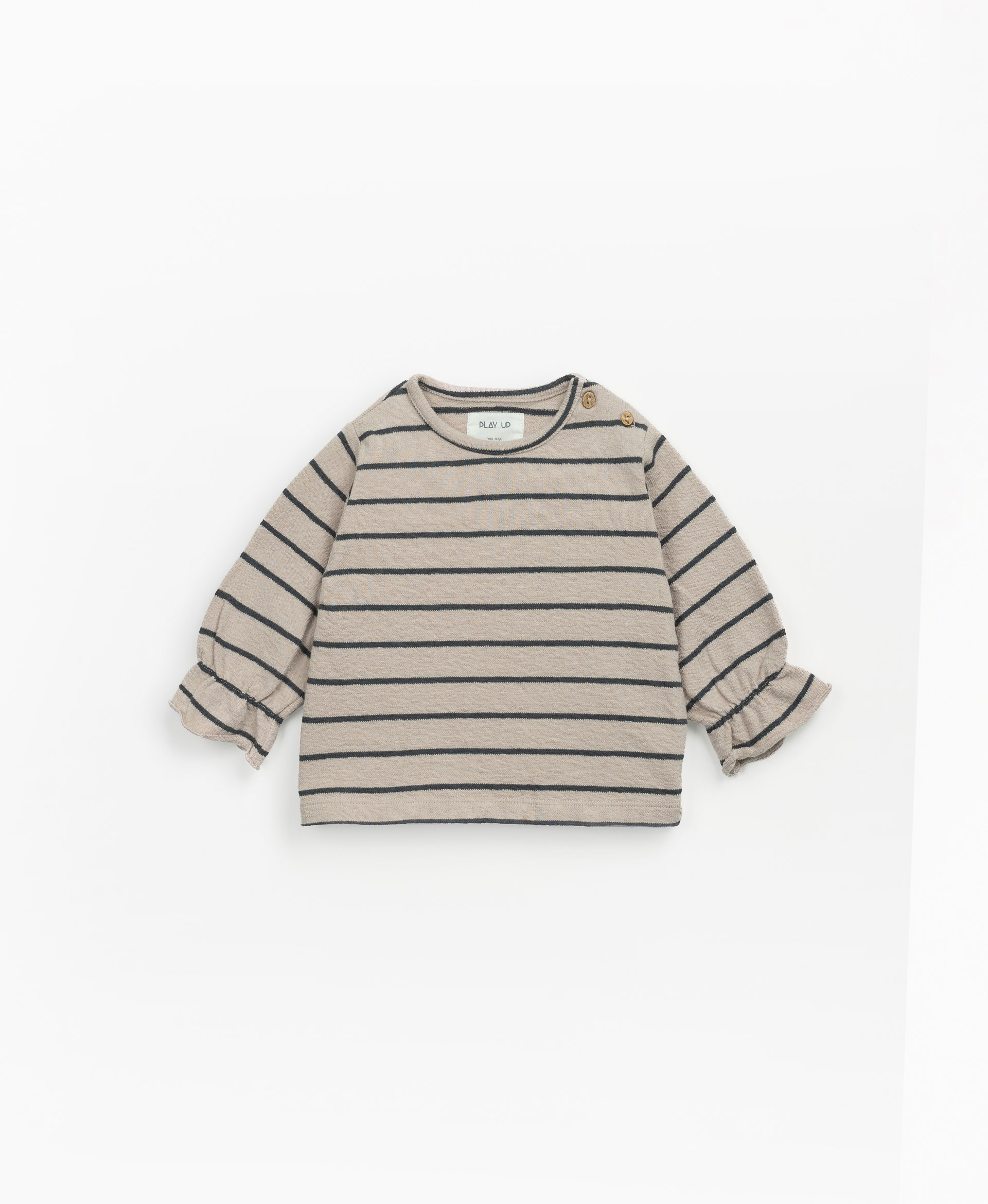 T-shirt in a mixture of organic cotton and recycled cotton. | Mother Lúcia