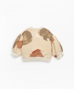 Sweater with abstract print | Mother Lcia