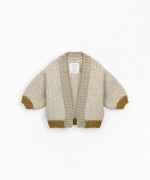 Knitted jacket with balloon sleeves | Mother Lcia