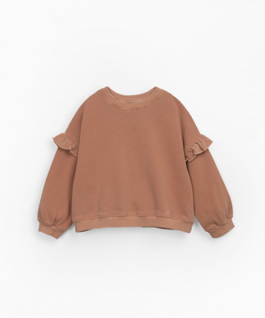 Sweater made of natural fibres