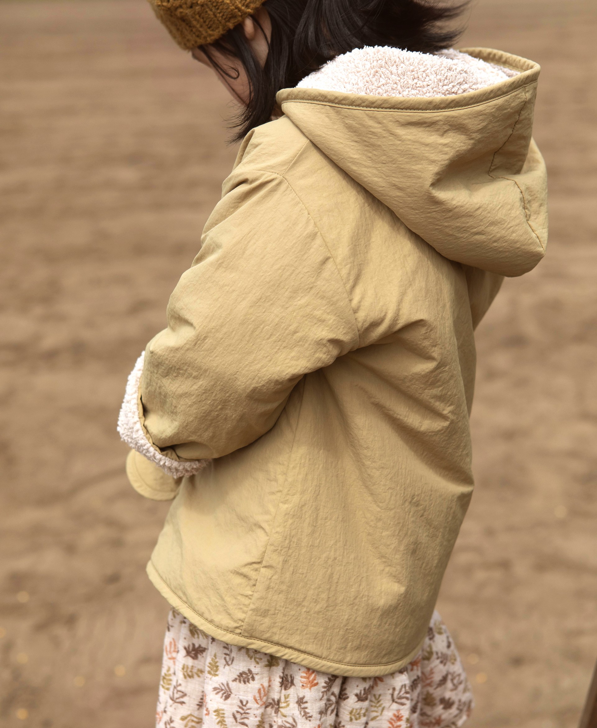 Waterproof jacket with fur lining | Mother Lcia