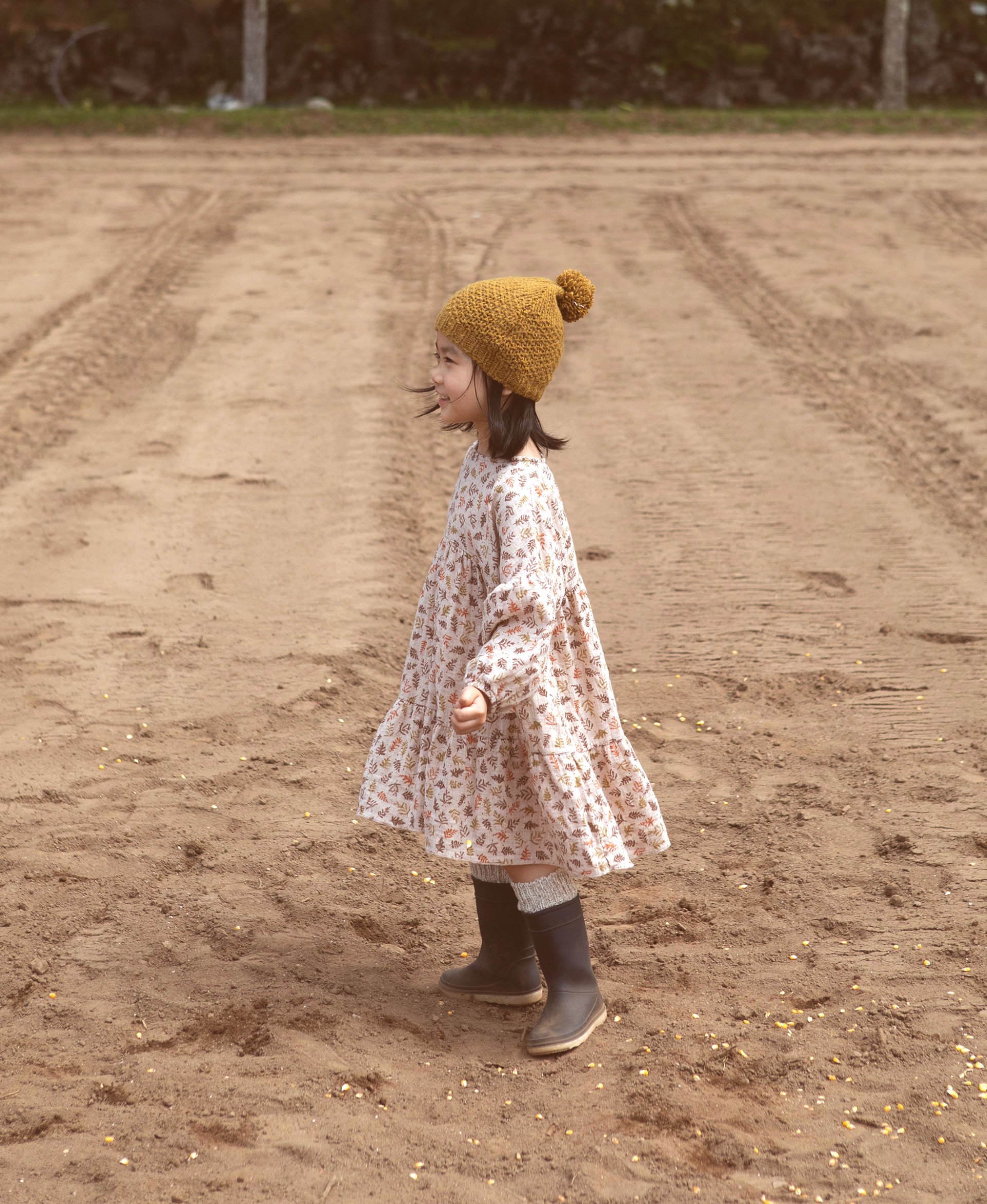 Woven organic cotton dress | Mother Lúcia