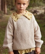 Camisola de tricot com fibras recicladas | Mother Lcia