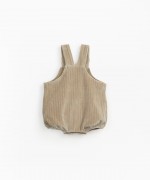 Jumpsuit in a mixture of organic cotton and recycled polyester. | Mother Lúcia