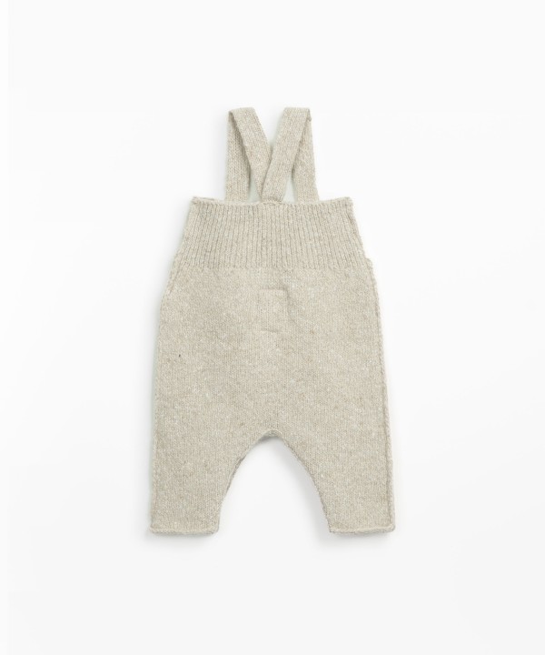 Tutona lavorata a maglia con spalline 