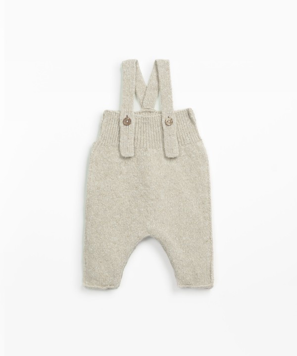 Tutona lavorata a maglia con spalline 