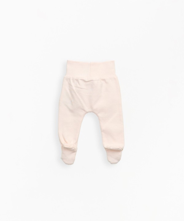 Leggings misto cotone biologico e cotone riciclato