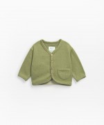 Cardigan with recycled fibres | Mother Lúcia
