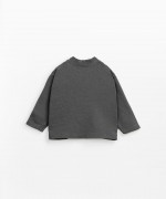 T-shirt in mixture of cotton and linen | Mother Lúcia